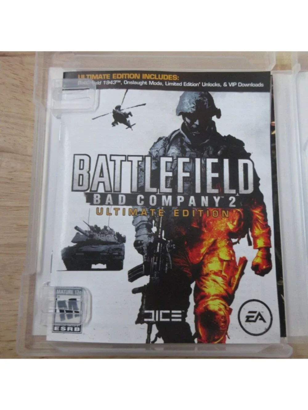 Battlefield: Bad Company 2 - Ultimate Edition (Sony PlayStation 3, ) with Manual